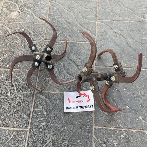 Bộ xới đất cứng lắp vào máy xới đất đa năng