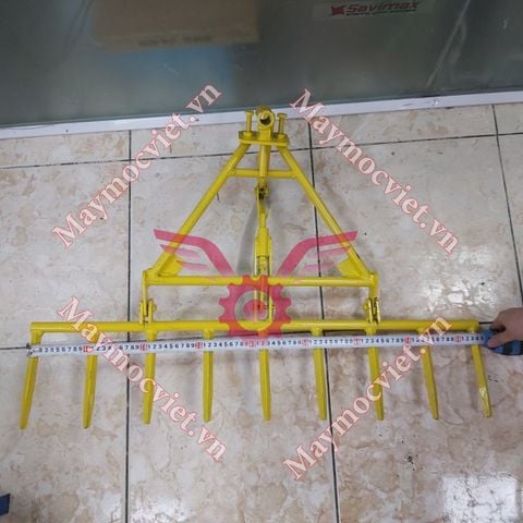 Bộ bừa 9 răng lắp máy xới đất