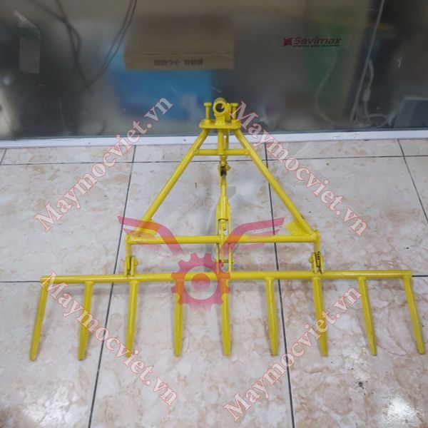Bộ bừa 9 răng lắp máy xới đất