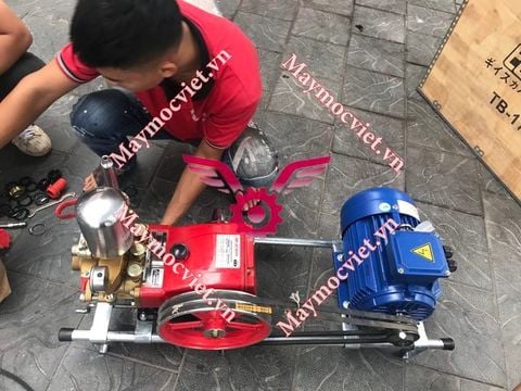 Đầu phun xịt áp lực 5HP  piston sứ JM88