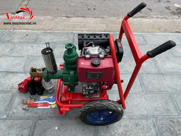 Bơm cao áp chạy dầu cứu hỏa kết hợp phun tưới TURBO TBH192