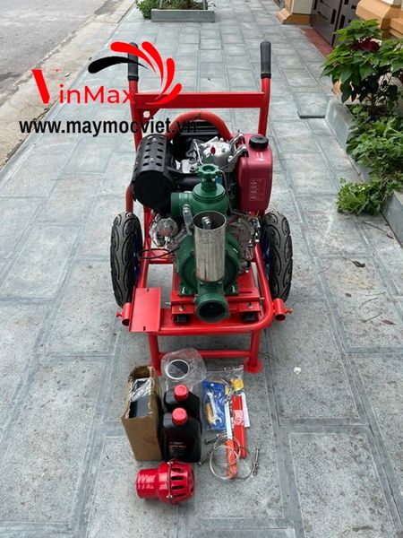 Bơm cao áp chạy dầu cứu hỏa kết hợp phun tưới TURBO TBH192
