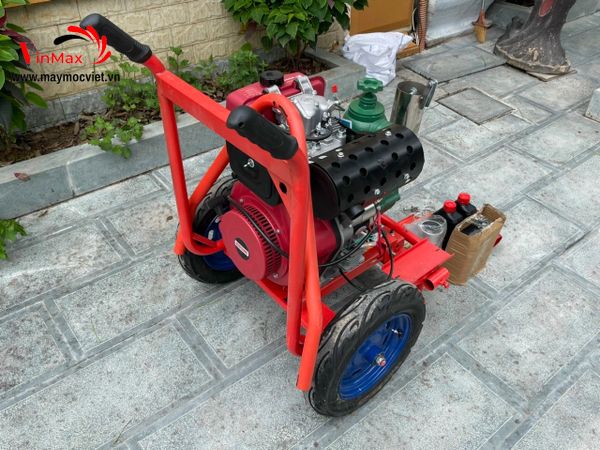 Bơm cao áp chạy dầu cứu hỏa kết hợp phun tưới TURBO TBH192