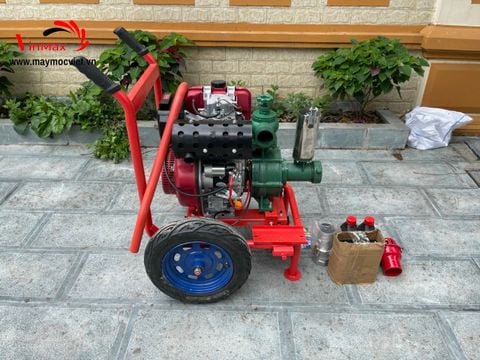 Bơm cao áp chạy dầu cứu hỏa kết hợp phun tưới TURBO TBH192