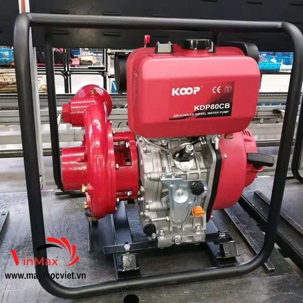 Máy Bơm Nước Chạy Dầu Cao Áp Koop KDP80CB công suất 6.6KW
