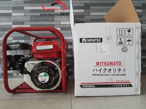 Máy bơm chữa cháy cao áp 30M Mitsunato MNP50 (7.5HP)