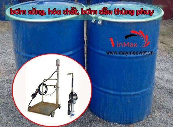 Máy bơm xăng, hóa chất, bơm dầu thùng phuy HPMM HG-2991A