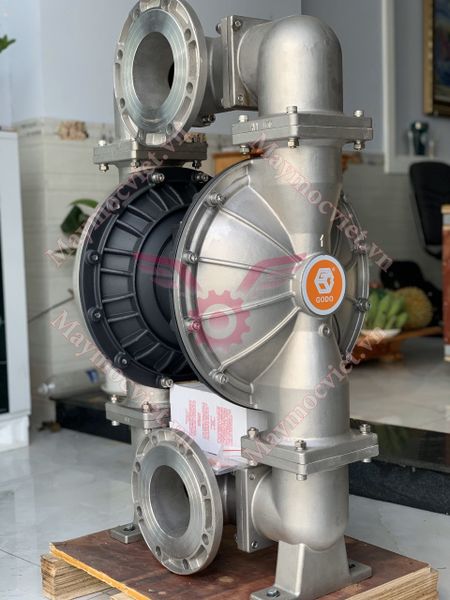 Bơm Màng Khí Nén GODO QBY3-65 INOX