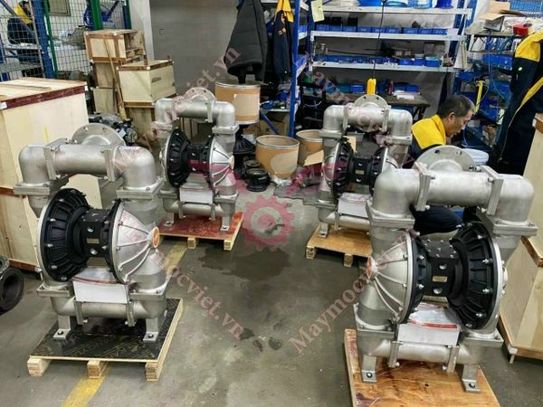 Bơm Màng Khí Nén GODO QBY3-65 INOX