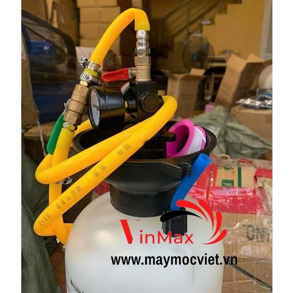 Bình bơm nhớt thay dầu hộp số bằng khí nén Turbo TBK05