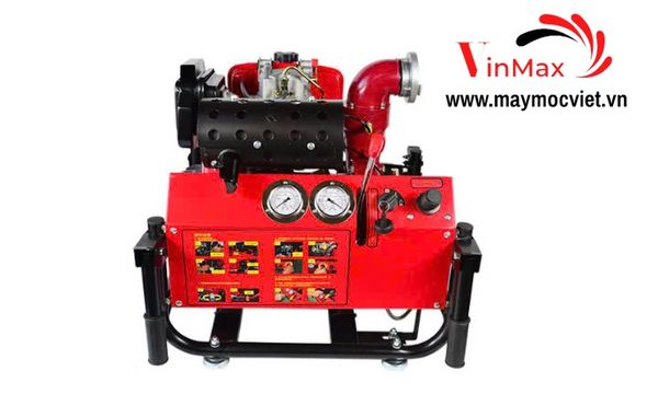 Máy Bơm Nước Cứu Hỏa Chạy Dầu đề điện Turbo TBH192