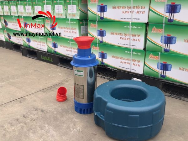 Máy bơm tạo mưa, máy sục khí tạo oxy 1.1kw Turbo TB1100