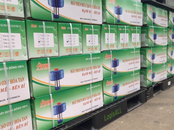 Máy bơm tạo mưa, máy sục khí tạo oxy 1.5kw Turbo TB1500