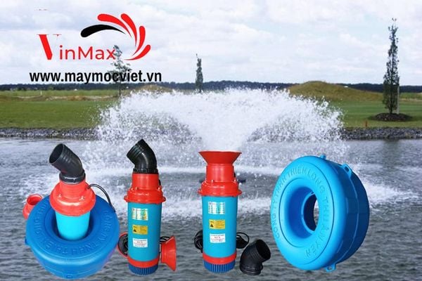 Máy bơm tạo mưa, máy sục khí tạo oxy 0.75kw Turbo TB750