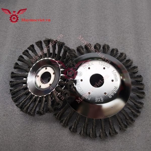 Búi sắt cắt cỏ tận gốc