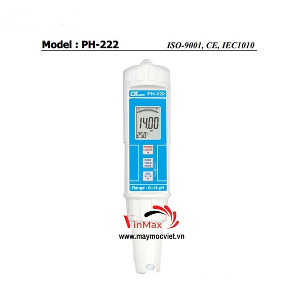 Bút đo PH nước LUTRON PH-222
