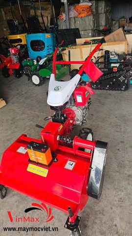 Máy Cắt Cỏ Trục Băm Turbo TBD800 Động Cơ Dầu 13HP