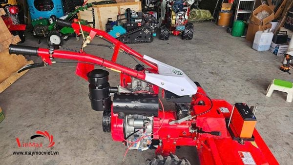 Máy Cắt Cỏ Trục Băm Turbo TBD800 Động Cơ Dầu 13HP