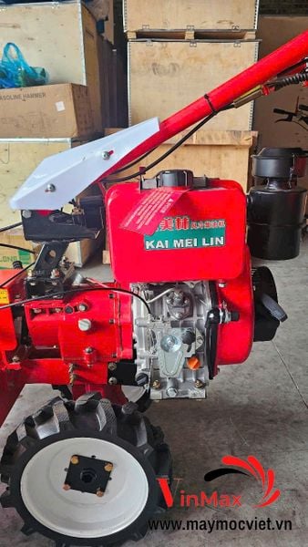 Máy Cắt Cỏ Trục Băm Turbo TBD800 Động Cơ Dầu 13HP