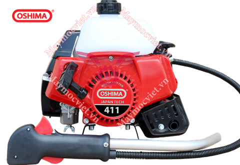 MÁY CẮT CỎ OSHIMA 411 BẠC