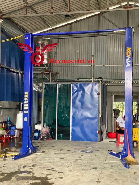 Cẩu Nâng 2 Trụ Có Cổng KONIA 4 Tấn
