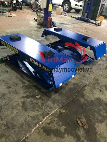 Cầu nâng cắt kéo di động Titano TS-3.0SM (H) - 3 tấn, nâng 1 mét, có thể di chuyển