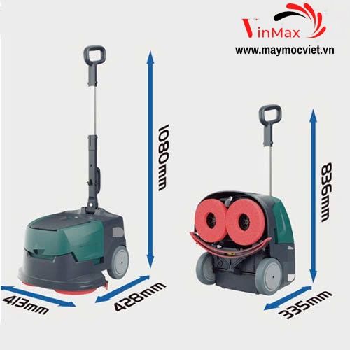 Máy chà sàn liên hợp mini Kumisai KMS 2E