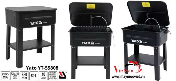 Máy rửa chi tiết 80L Yato YT-55808 - Ba Lan