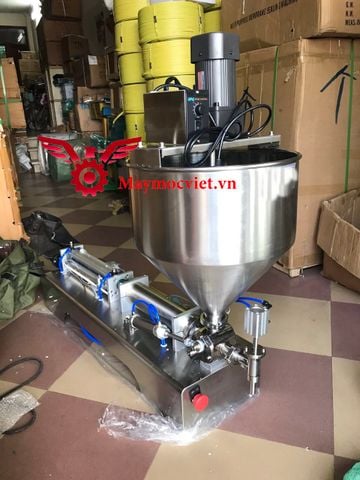 Máy Chiết Rót Định Lượng Bán Tự Động 1 Vòi Có Cánh Khuấy Vinmax CR01