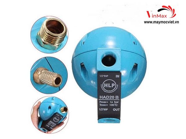 Cổ xả nước tự động máy sấy khí