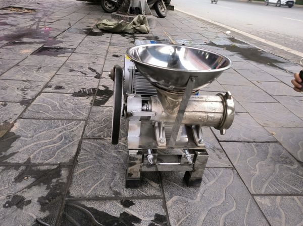 Cối Đùn Xương, Đùn Thịt Cối 22 Khung Inox Motor 3HP Turbo TBC322