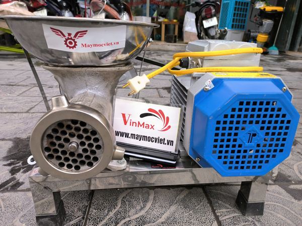 Cối Đùn Xương, Đùn Thịt Cối 22 Khung Inox Motor 3HP Turbo TBC322
