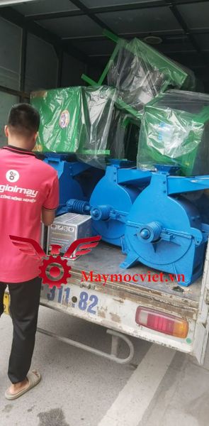 Máy nghiền thức ăn chăn nuôi 12 búa VM HD12A ( chưa bao gồm motor )