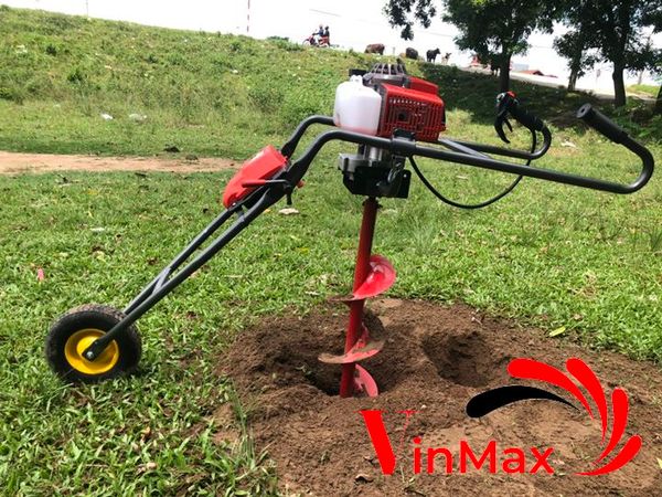 Máy khoan đất đẩy tay Động cơ Mitsubishi TB43