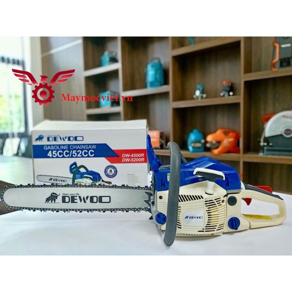 Máy cưa xích DEWOO DW-5200R  có trợ lực
