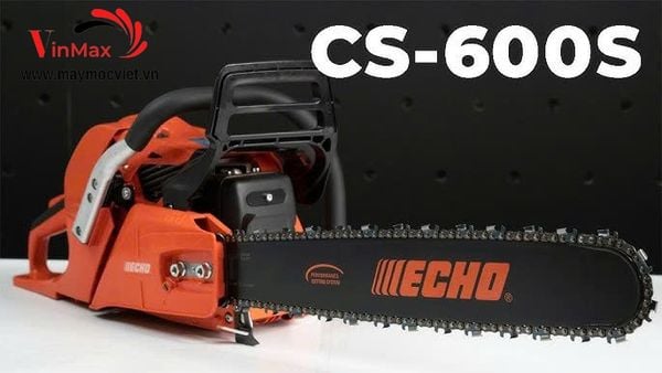 Máy cưa xích ECHO - CS600S - 59,8cc - (Chưa kèm LX)