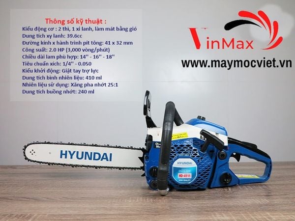 Máy cưa xích Hyundai HD-4111