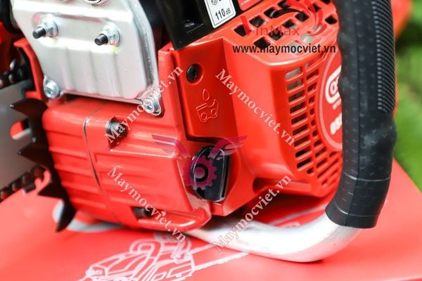 Cưa xích Oshima OS5280 LT 58cc Đỏ-đen 2 thì