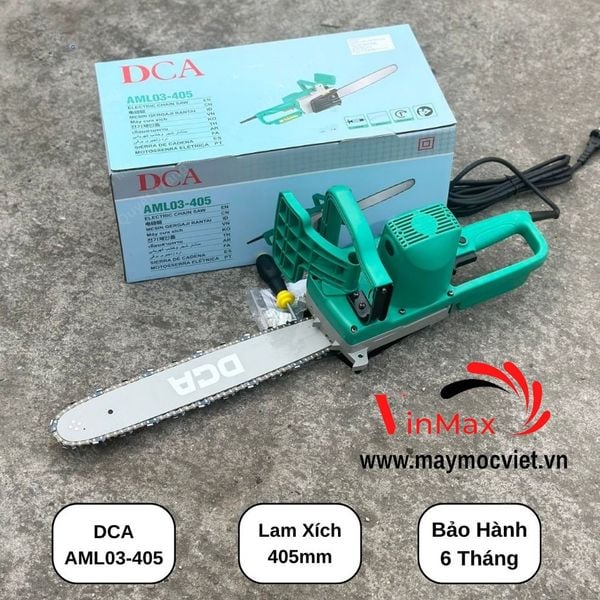 Máy cưa xích điện 1300W DCA AML03-405