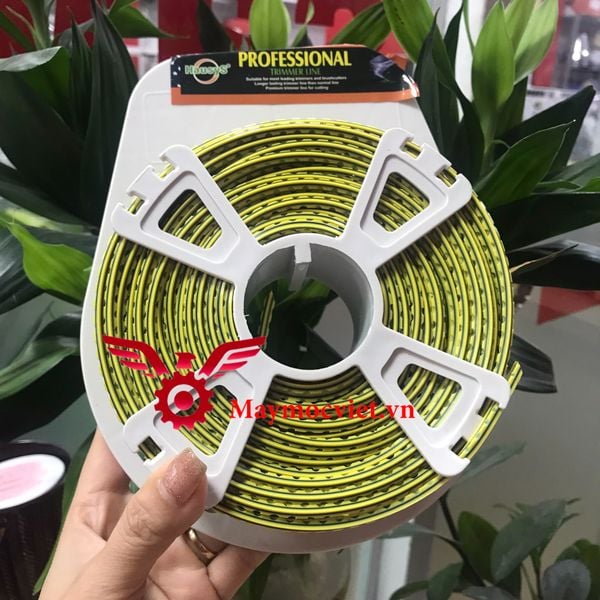 Dây cước phát cỏ gai, cước cắt cỏ cuộn 50m