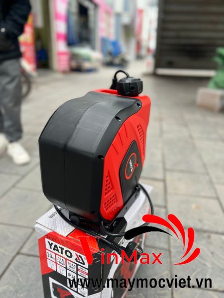 Ổ cắm điện tự rút 10m YATO YT-81220 Ba Lan