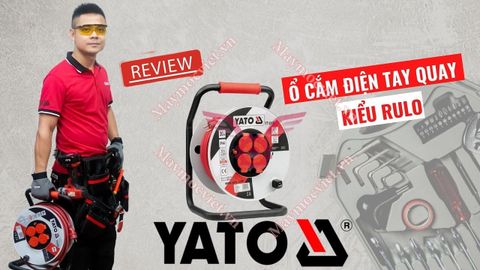 Cuộn dây điện rulo 40m Yato YT 8107