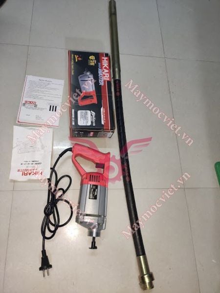 Máy đầm dùi bê tông cầm tay 800W