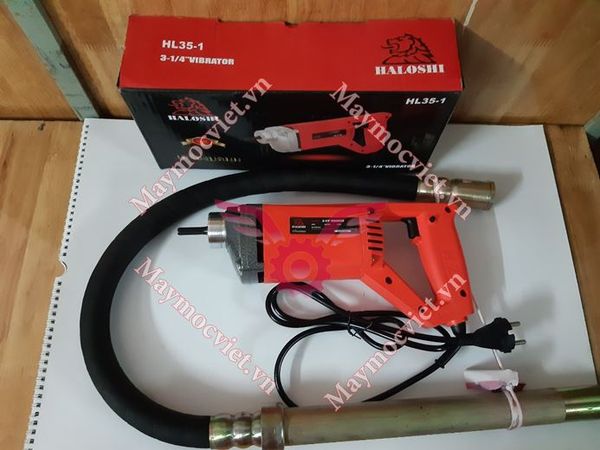 Máy đầm dùi bê tông cầm tay 800W