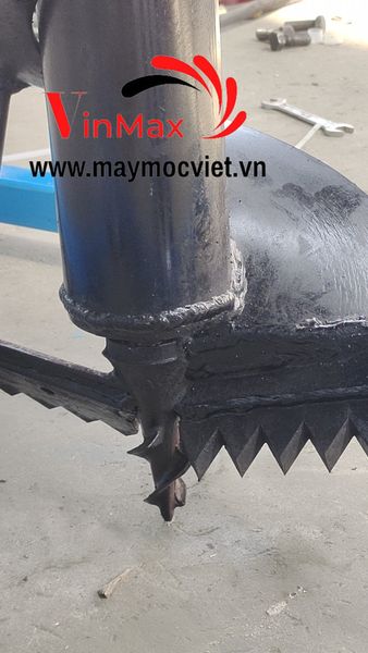 Dàn khoan đất lấy mẫu, chôn cọc  động cơ 15hp sâu 1.5m Turbo TBK15