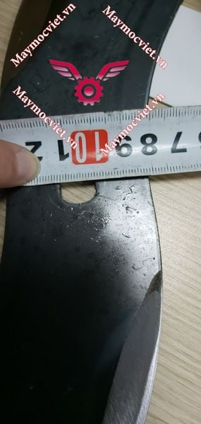 Lưỡi dao lắp máy thái chuối, băm bèo 42cm