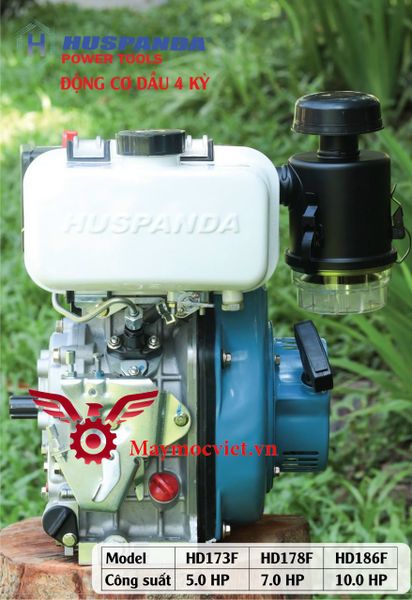 Động cơ dầu Huspanda HD178F 7HP