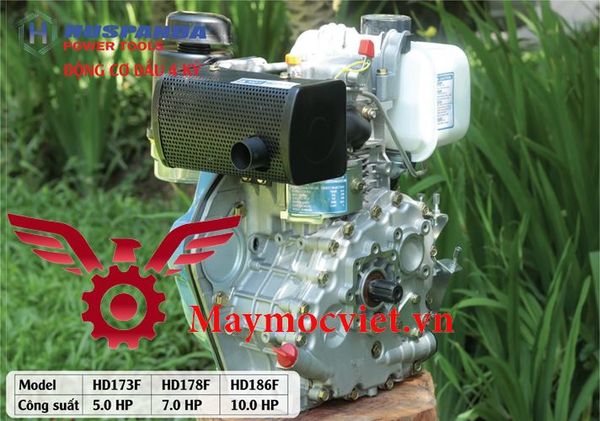 Động cơ dầu Huspanda HD173F 5HP