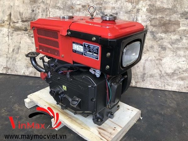 Máy Nổ, Động Cơ Dầu Changfa 8HP CF R180BN (D8 Gió Đèn)