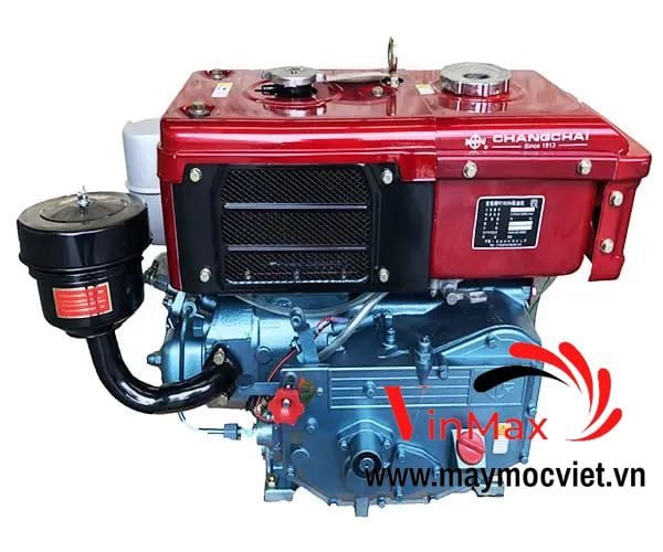 Đầu nổ Diesel D8 R180N làm mát bằng gió